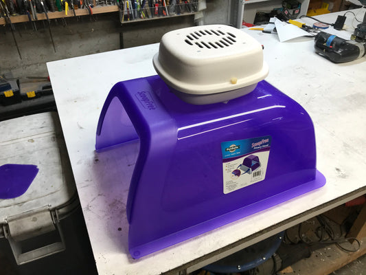 How to use Purrified Air with a Pet Safe automatic “ScoopFree” self-cleaning litter box
