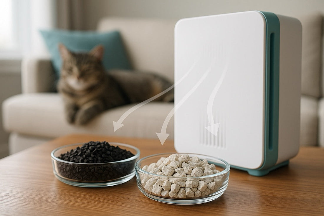 How Activated Carbon and Zeolite Work Together to Make Your Home Free of Cat Odors
