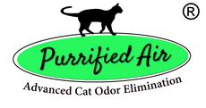 Purrified Air logo with registered trademark