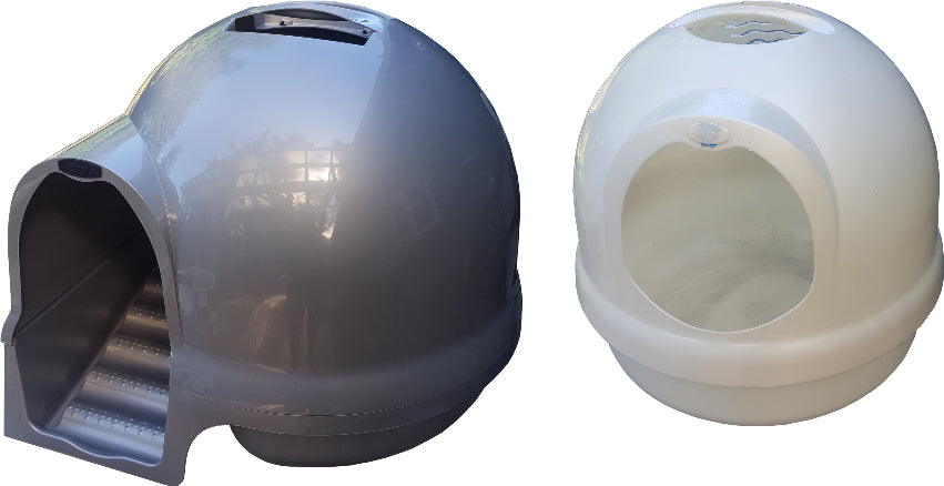 Dome shaped hotsell litter box