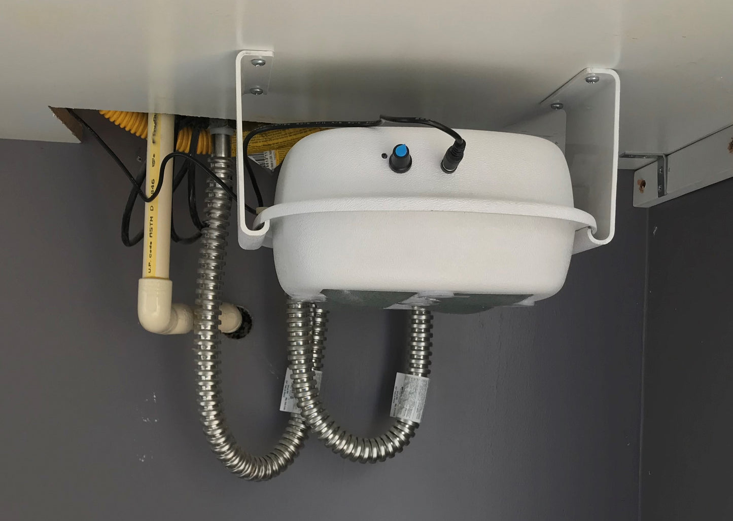 Overhead Mounting Bracket - Purrified Air, - cat odor and litter box air filter, Purrified Air - Purrified Air, Purrified Air Purrified Air