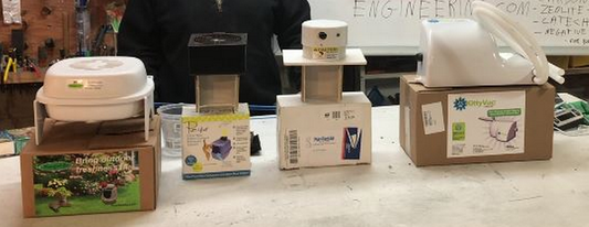 four litter box air filters