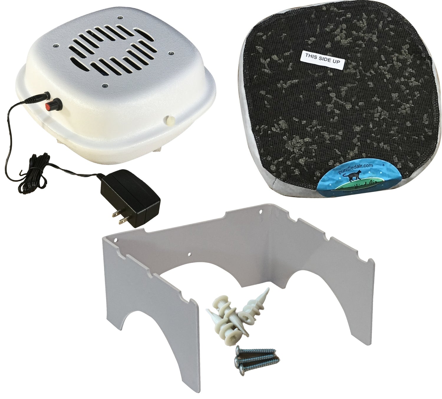 Air Purifier + Wall Mount / Table Top Bracket Bundle - Purrified Air 