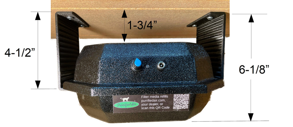 Onyx, by Purrified Air -- A new dimension in litter box odor control.
