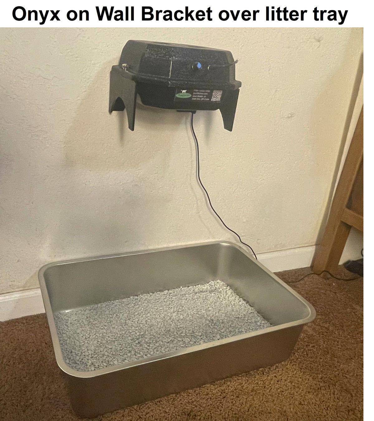 Onyx, by Purrified Air -- A new dimension in litter box odor control. - Purrified Air 