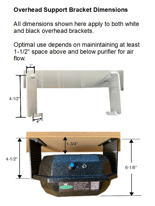 Overhead Mounting Bracket