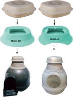 Adapter for Purrified Air filter for Dome-Shaped Litter Box Covers - Purrified Air, Pet odor control - cat odor and litter box air filter, Purrified Air  - Purrified Air, Purrified Air  Purrified Air