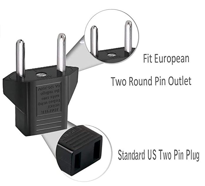 Plug adapters for the United Kingdom and Europe - Purrified Air, Pet odor control accessory - cat odor and litter box air filter, Purrified Air  - Purrified Air, Purrified Air  Purrified Air