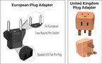 Plug adapters for the United Kingdom and Europe - Purrified Air, Pet odor control accessory - cat odor and litter box air filter, Purrified Air  - Purrified Air, Purrified Air  Purrified Air