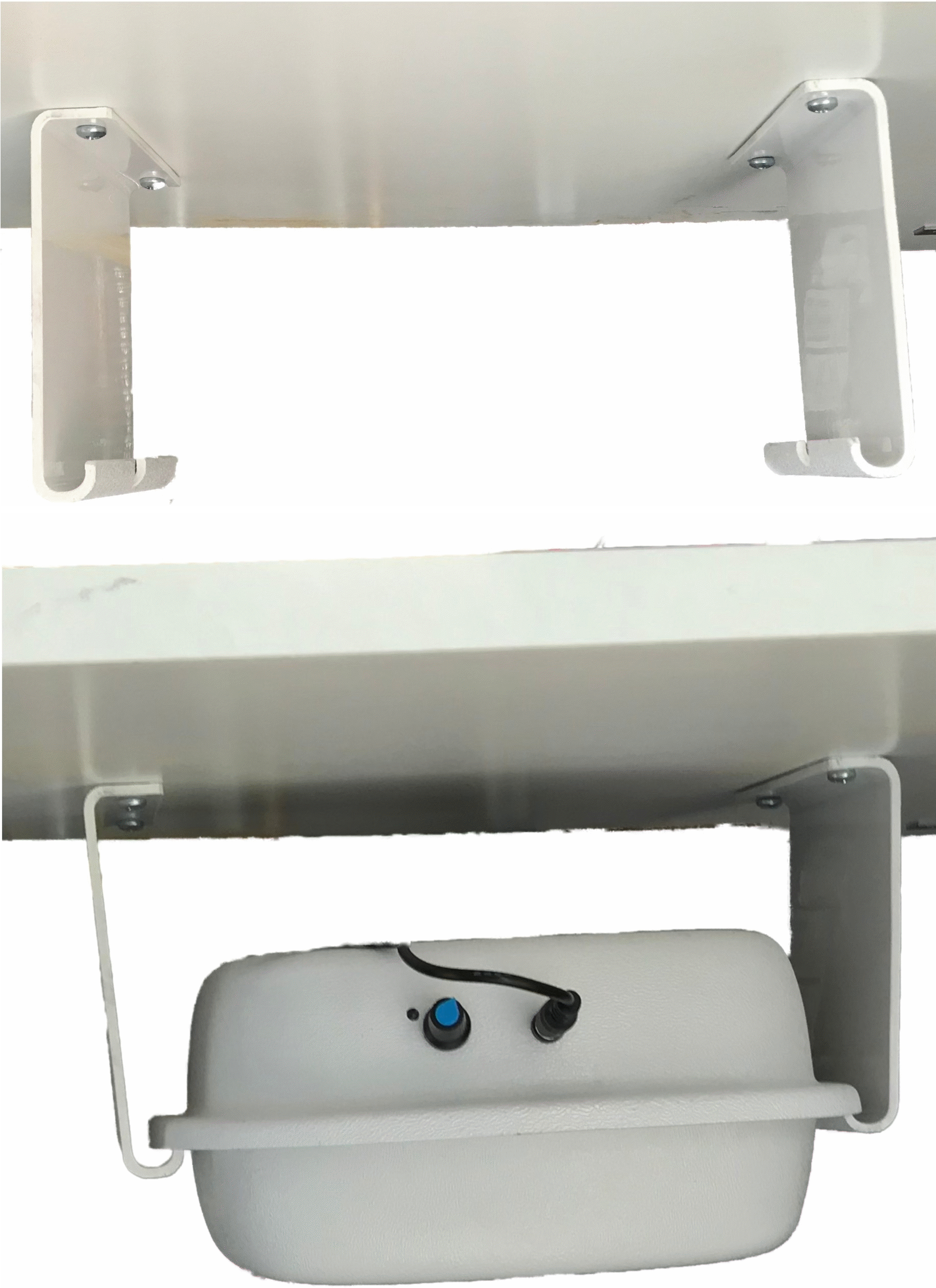 Overhead Mounting Bracket - Purrified Air,  - cat odor and litter box air filter, Purrified Air  - Purrified Air, Purrified Air  Purrified Air