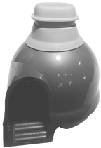 Adapter for Purrified Air filter for Dome-Shaped Litter Box Covers - Purrified Air, Pet odor control - cat odor and litter box air filter, Purrified Air  - Purrified Air, Purrified Air  Purrified Air