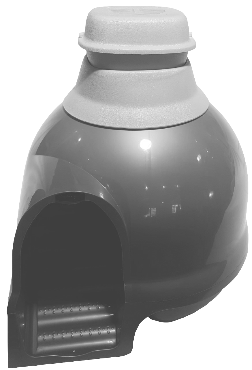Booda Dome adapter for Purrified Air Litter Box Air Filter